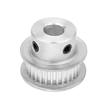 Polea GT2 de 30 dientes para faja de 6mm y eje de 5mm-1