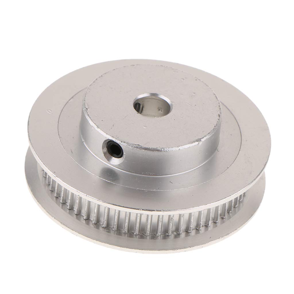 Polea GT2 de 60 dientes para faja de 6mm y eje de 8mm-1
