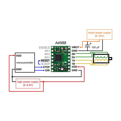 Driver A4988 para motor stepper-3