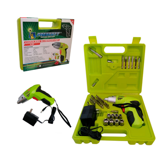 Desarmador inalámbrico recargable Prescott