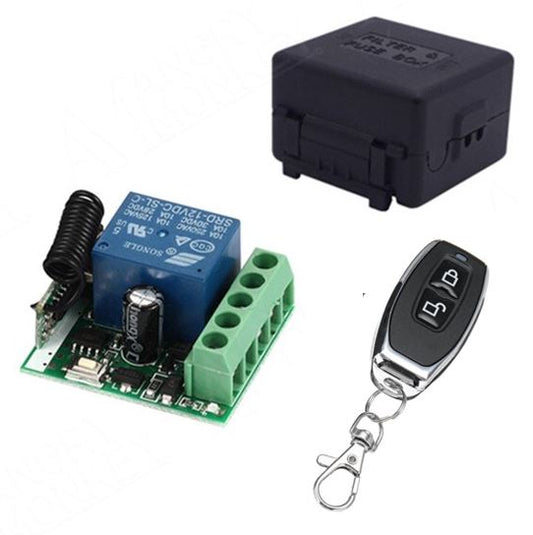 Módulo RF de control remoto y relé 12V de 1 canal-1