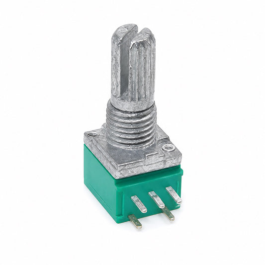 Potenciómetro RK097NS de audio con switch de 100K Ohms - 5 pines-1