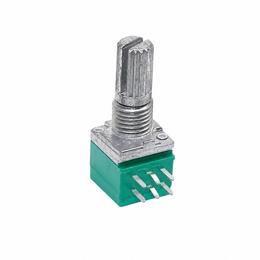 Potenciómetro RK097G de audio sin switch de 100K Ohms - 6 pines-1