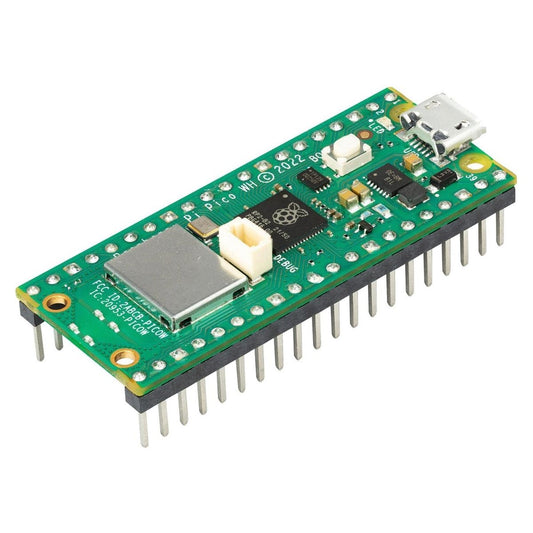 Raspberry Pi Pico WH con Wi-Fi y headers