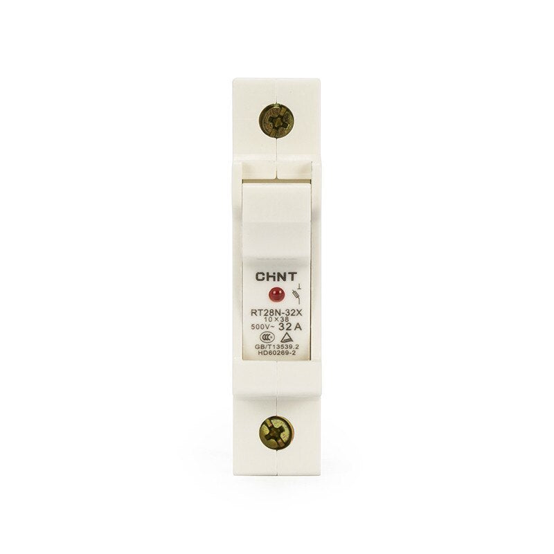 Portafusible Chint para riel din de 1 polo-2
