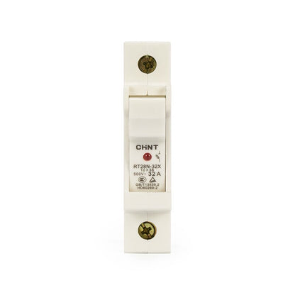 Portafusible Chint para riel din de 1 polo-2