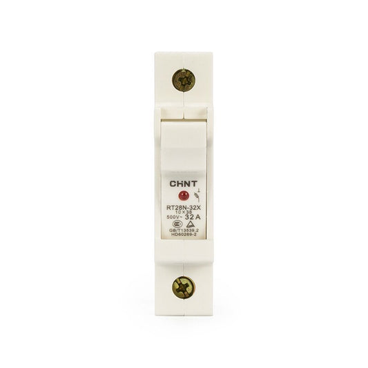 Portafusible Chint para riel din de 1 polo-2