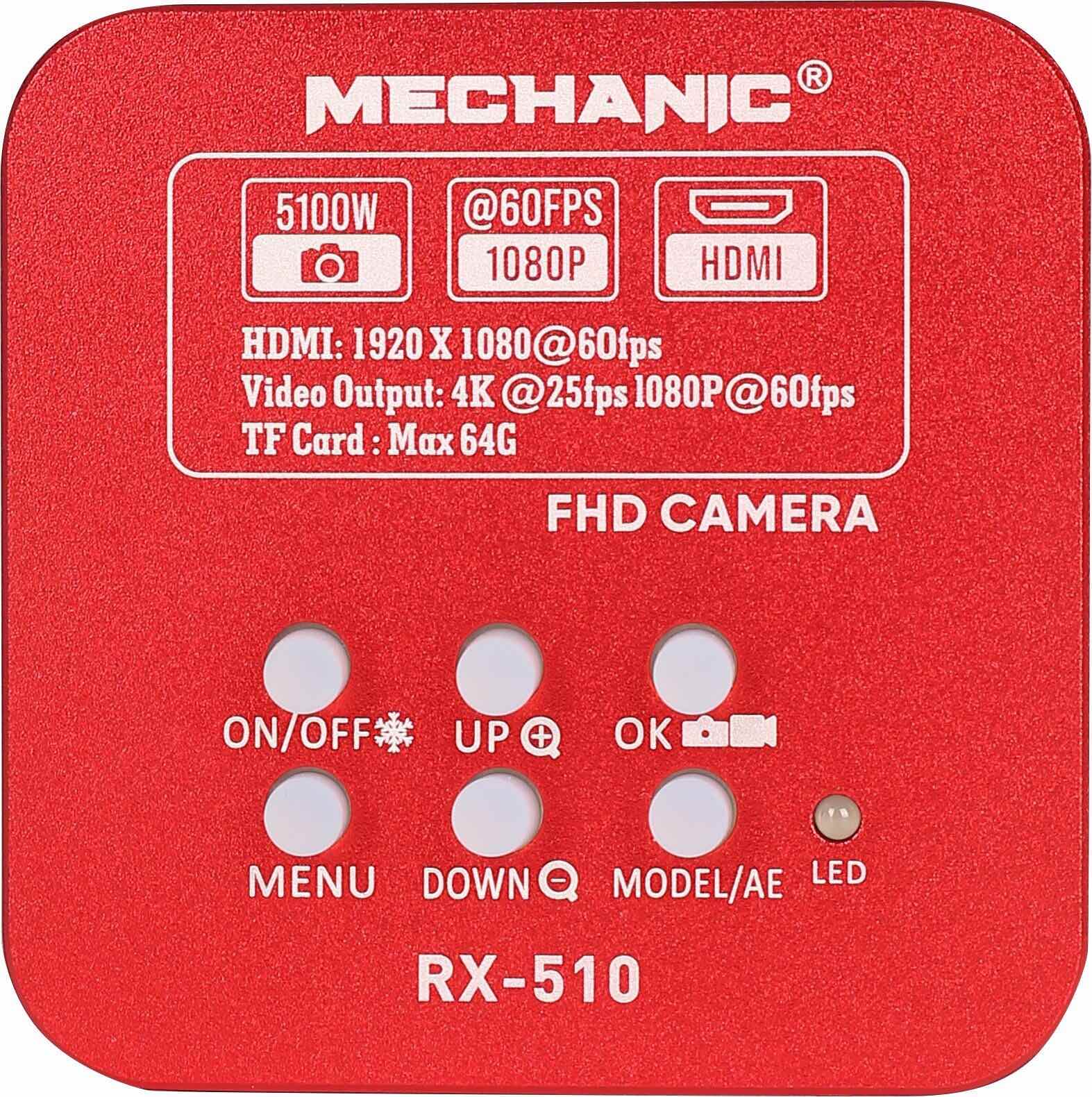 Cámara Mechanic RX-510 para microscopio-1