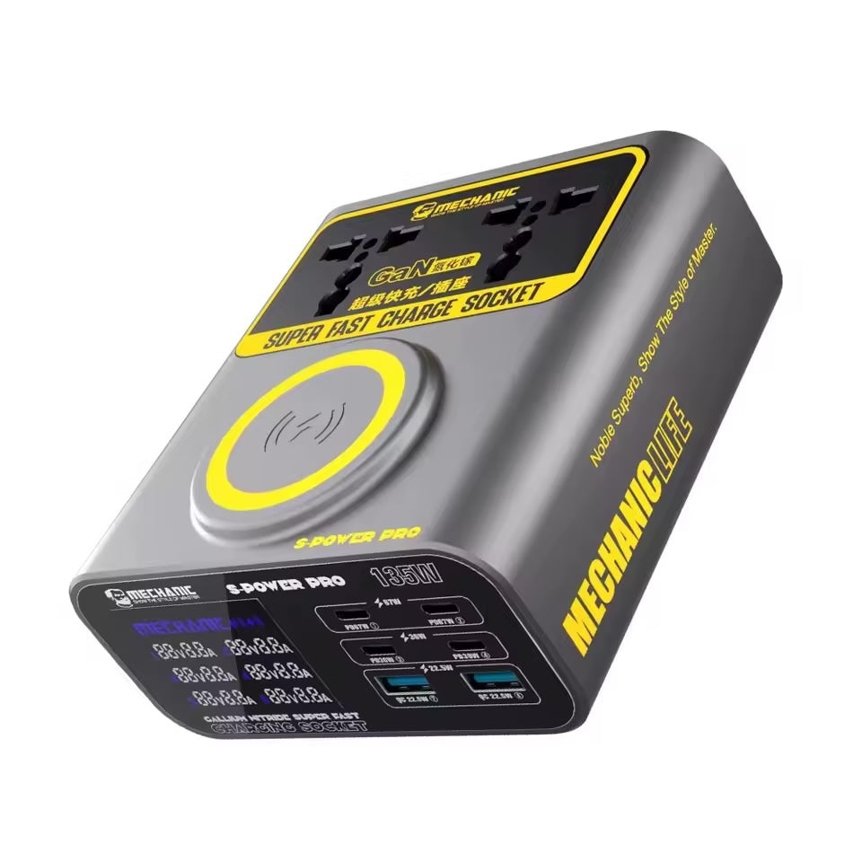 Estación de carga USB Mechanic S-POWER PRO de 135W-1