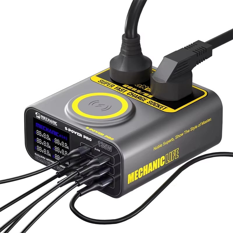 Estación de carga USB Mechanic S-POWER PRO de 135W-2