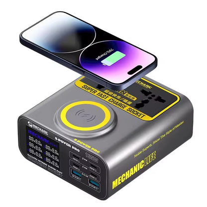 Estación de carga USB Mechanic S-POWER PRO de 135W-3