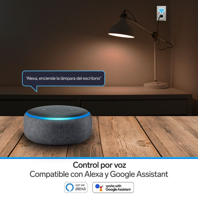 Combo de 3 enchufes inteligentes Steren Wi-Fi-5