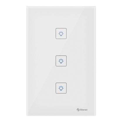 Apagador de pared Wi-Fi touch triple-1