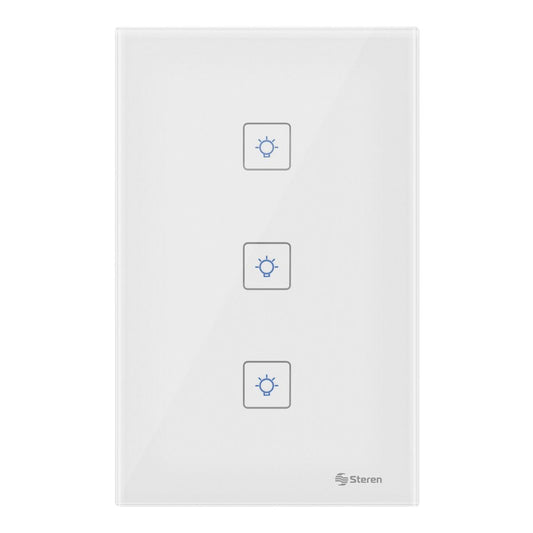 Apagador de pared Wi-Fi touch triple-1