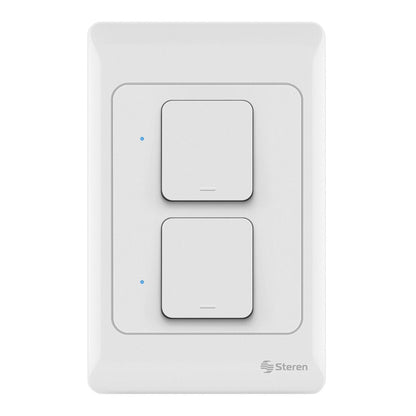 Apagador de pared Wi-Fi de botón doble-1