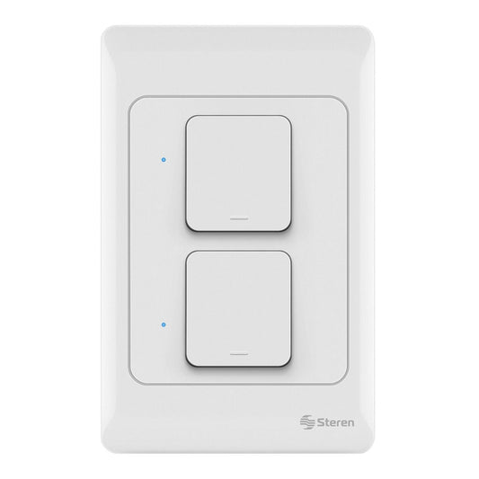 Apagador de pared Wi-Fi de botón doble-1