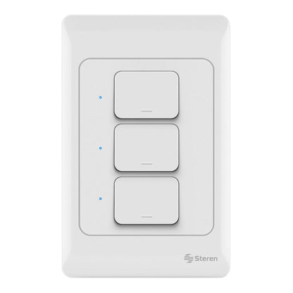 Apagador de pared Wi-Fi de botón triple-1
