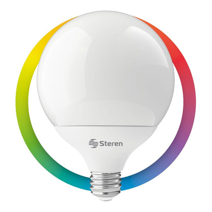 Bombilla LED inteligente Steren Wi-Fi, de colores 15W-1