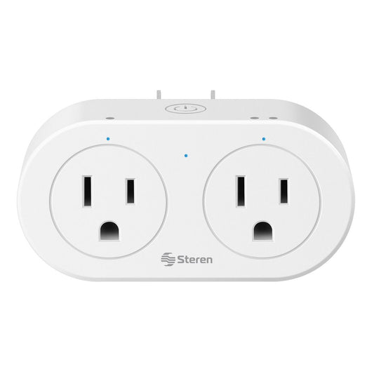 Enchufe inteligente Steren Wi-Fi doble-1