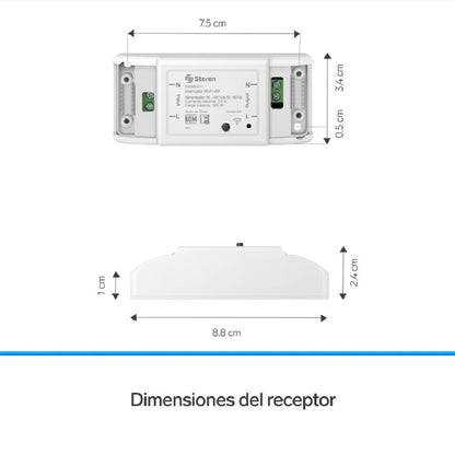 Apagador inalámbrico RF cinético sencillo-9