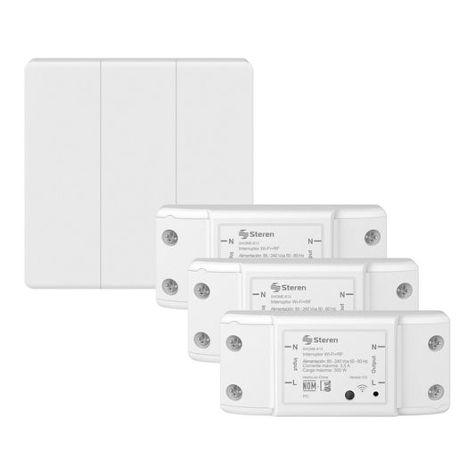Apagador inalámbrico RF cinético triple-1