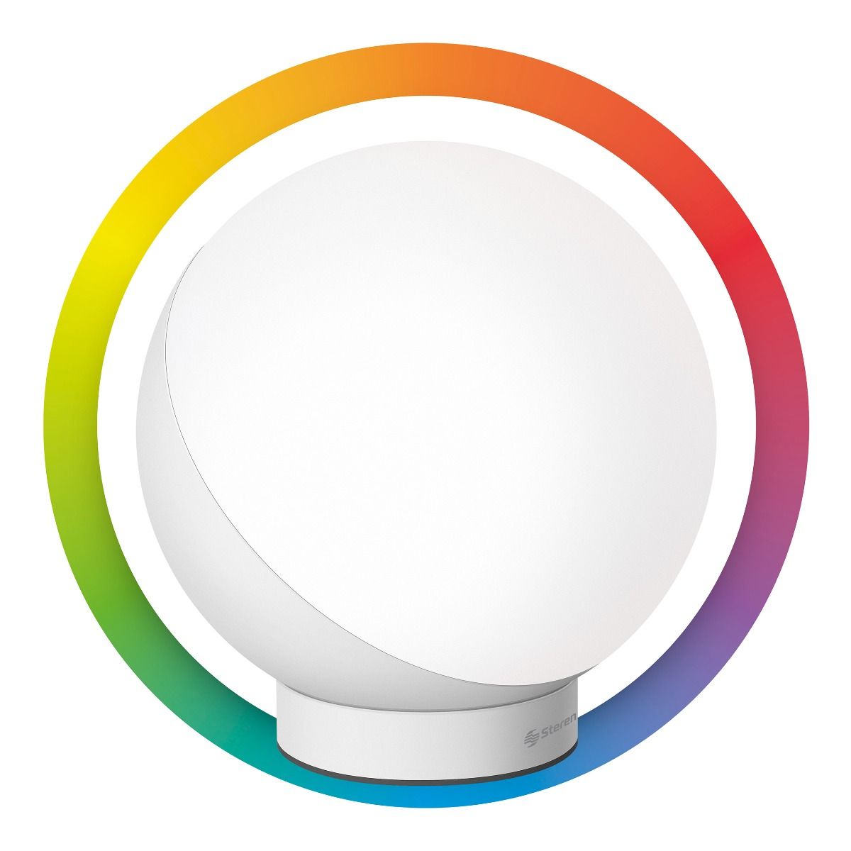 Lámpara LED inteligente Steren Wi-Fi, de colores 12W-1