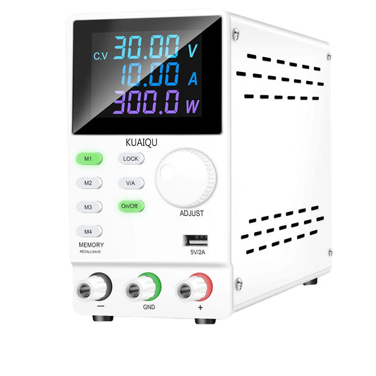 Fuente DC Kuaiqu SPPS3010D-232 con memoria e interfaz USB - 30V 10A-1