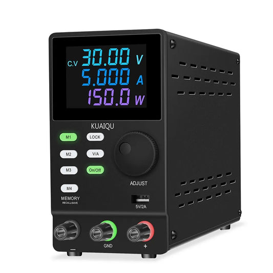 Fuente DC Kuaiqu SPPS305D con memoria - 30V 5A-1
