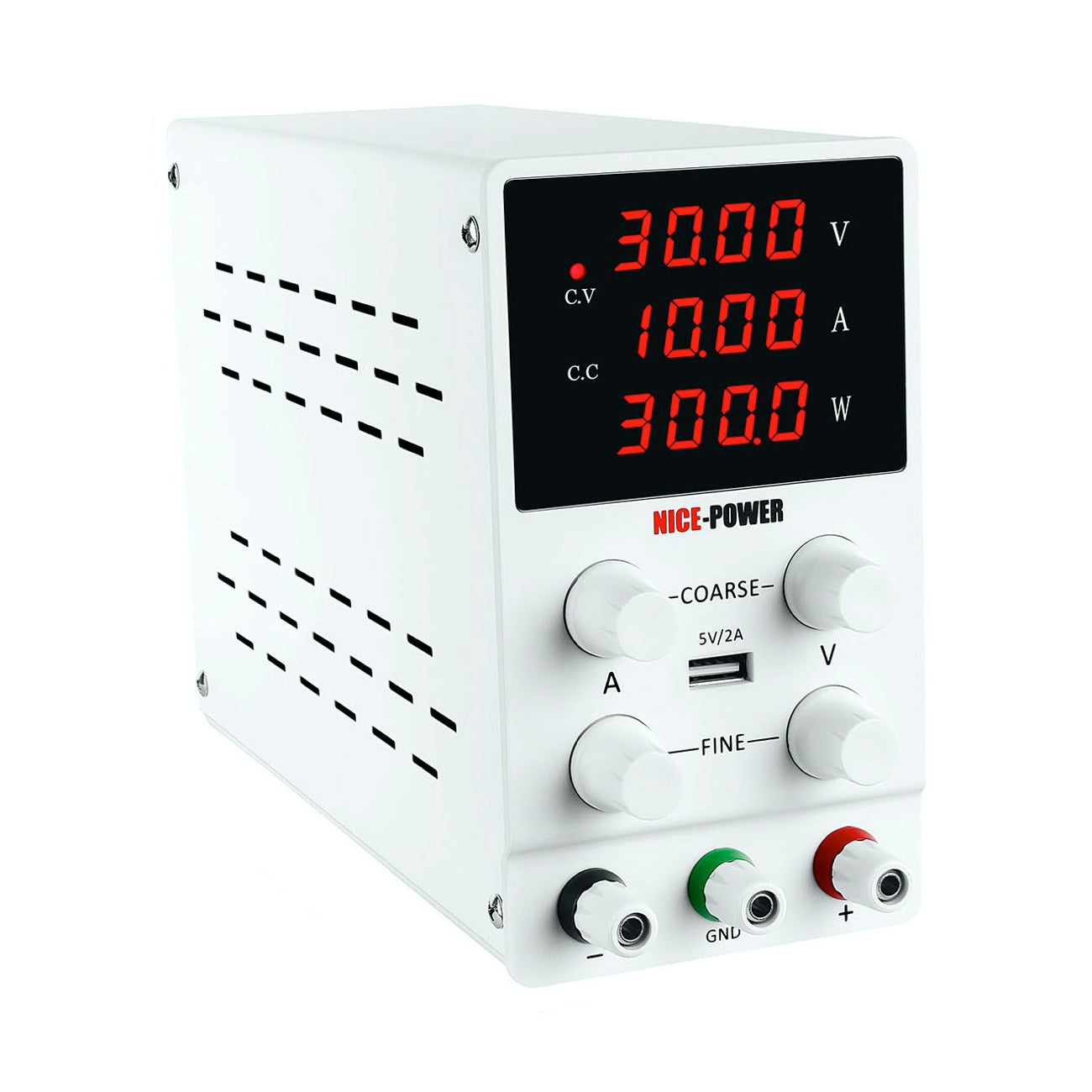 Fuente DC NicePower de laboratorio de 4 dígitos - 30V 10A
