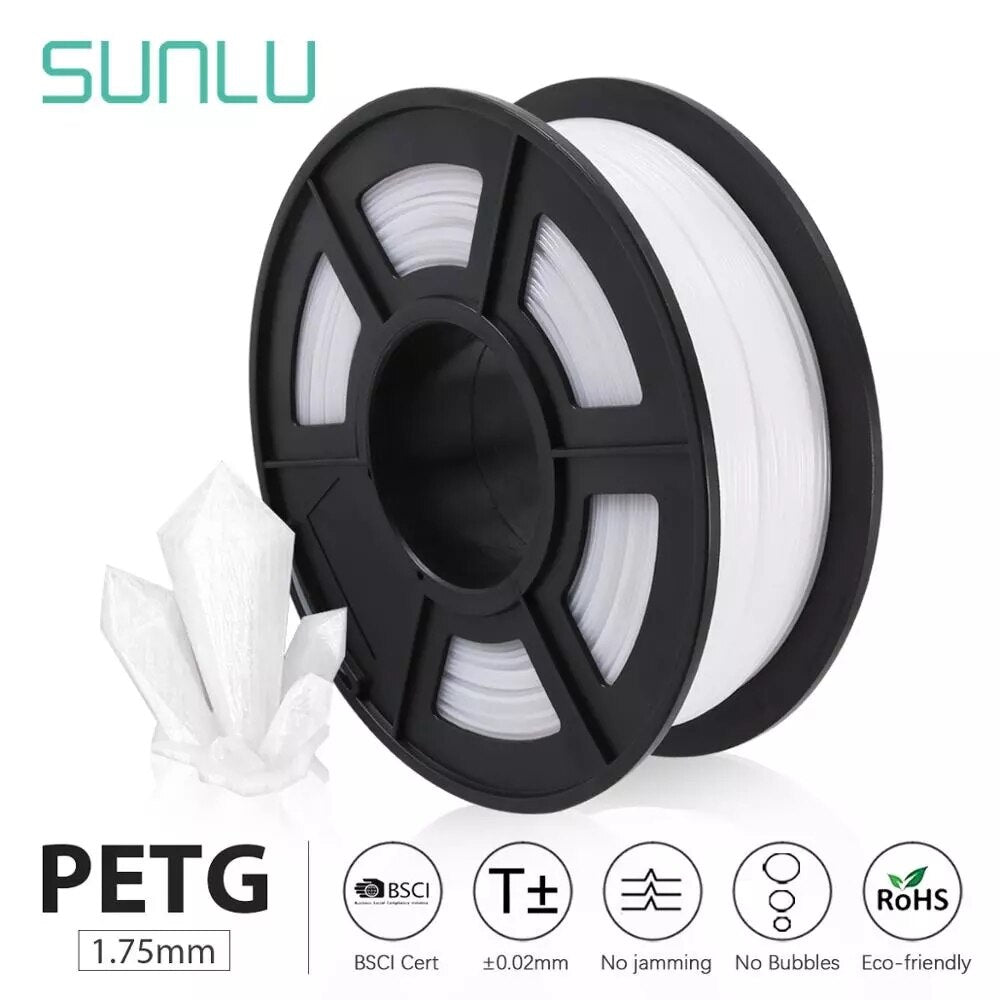 Filamento SUNLU PETG blanco