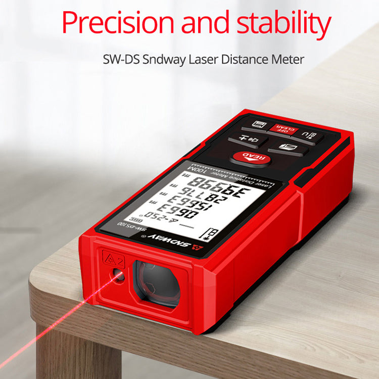 Medidor láser de distancia SNDWAY SW-DS50, 50 m-5