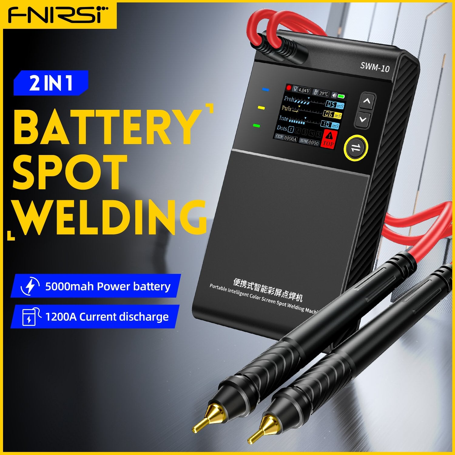 Soldador tipo spotter Fnirsi SWM-10-3