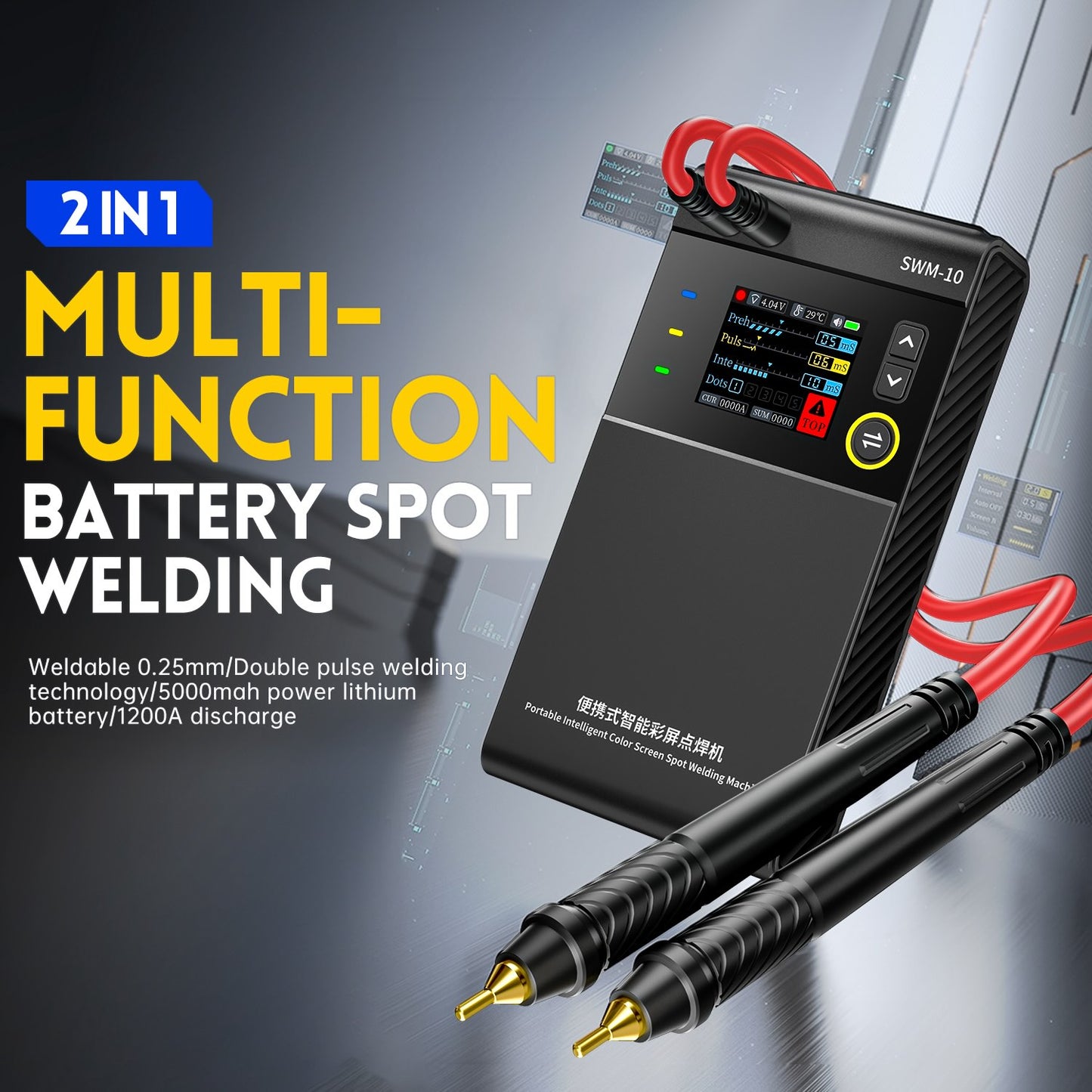 Soldador tipo spotter Fnirsi SWM-10-6
