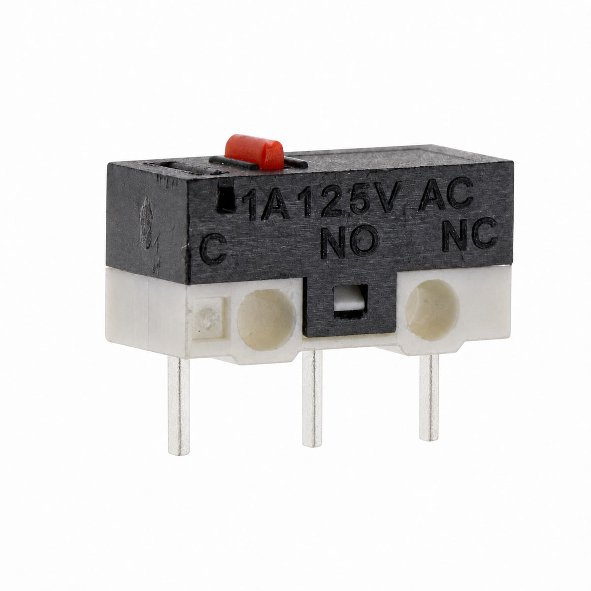 Microswitch SPDT miniatura de 1A 125V sin palanca