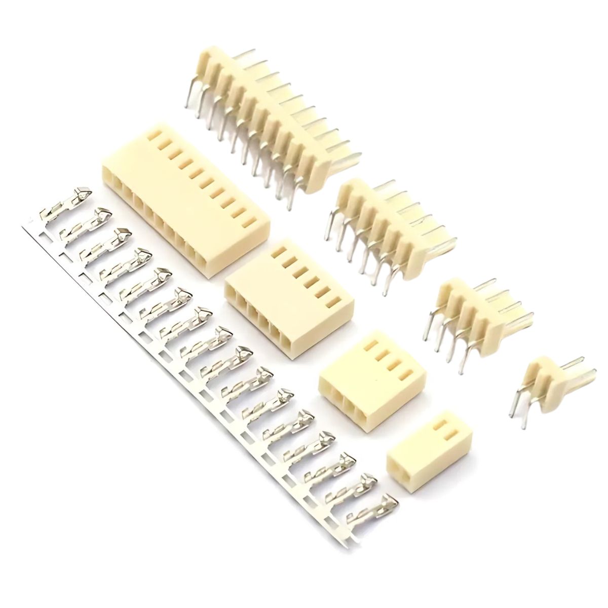 Kit de conectores curvos KF2510 de 2 a 12 pines - 220 piezas-1