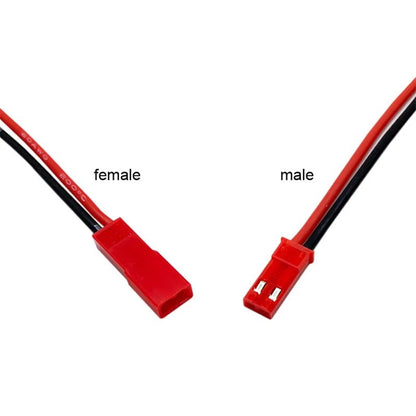 Pareja de cables 24 AWG con conector JST - 10 cm-3