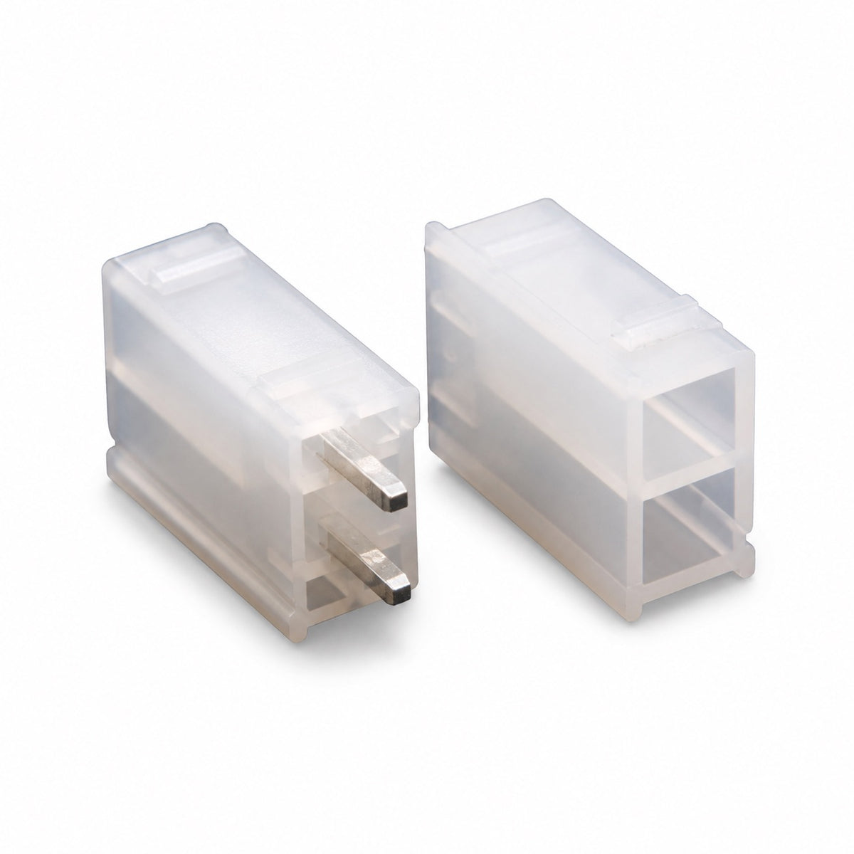 Conector macho recto de 4.2mm para PCB 5566 - 2 pines-1