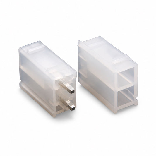 Conector macho recto de 4.2mm para PCB 5566 - 2 pines-1