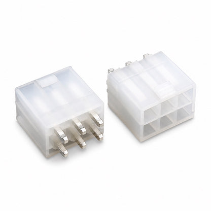 Conector macho recto de 4.2mm para PCB 5566 - 6 pines-1