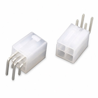 Conector macho curvo de 4.2mm para PCB 5569 - 4 pines-1