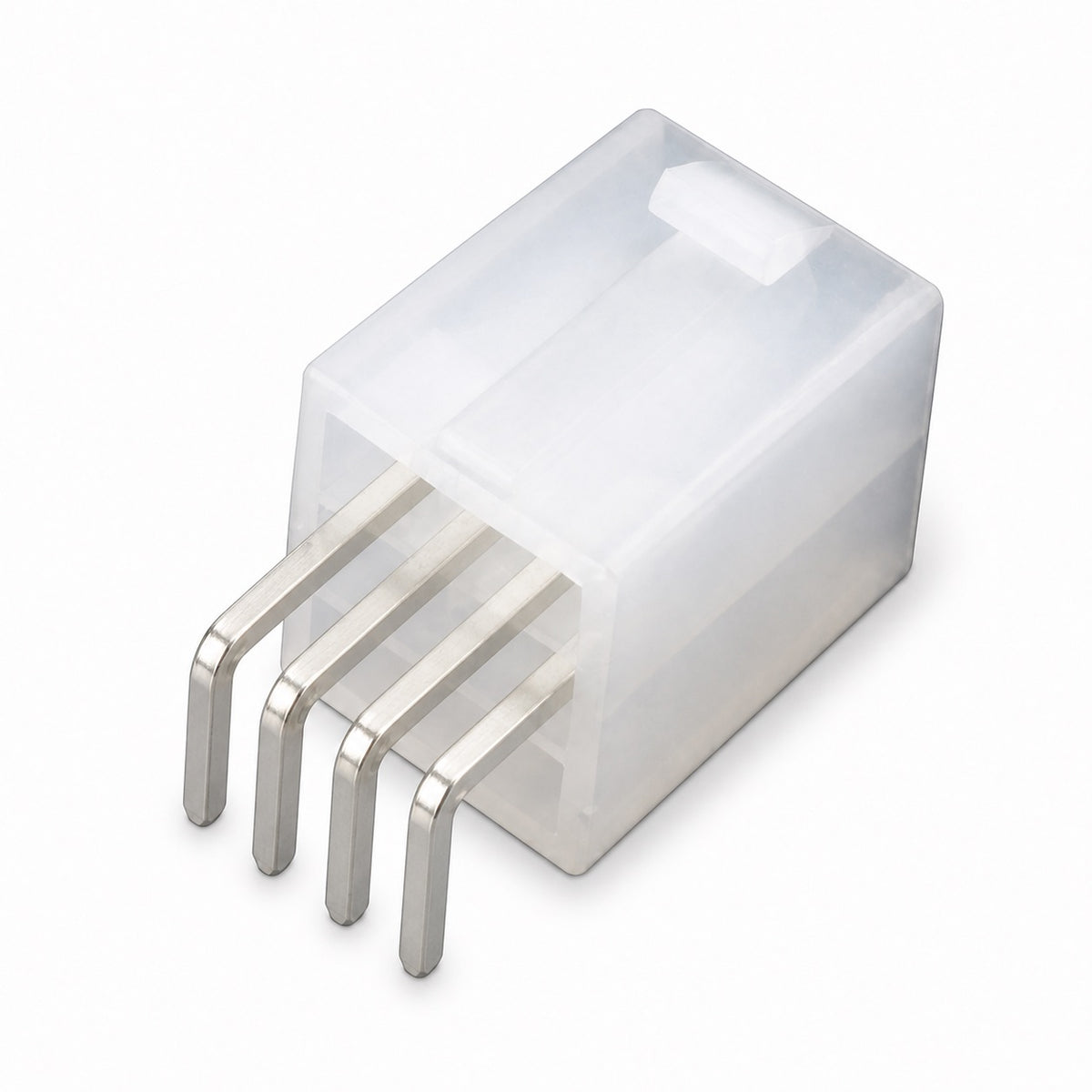 Conector macho curvo de 4.2mm para PCB 5569 - 4 pines-2