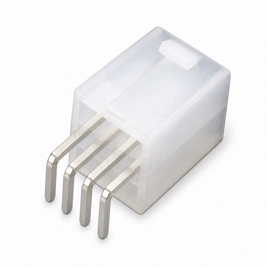 Conector macho curvo de 4.2mm para PCB 5569 - 4 pines-2