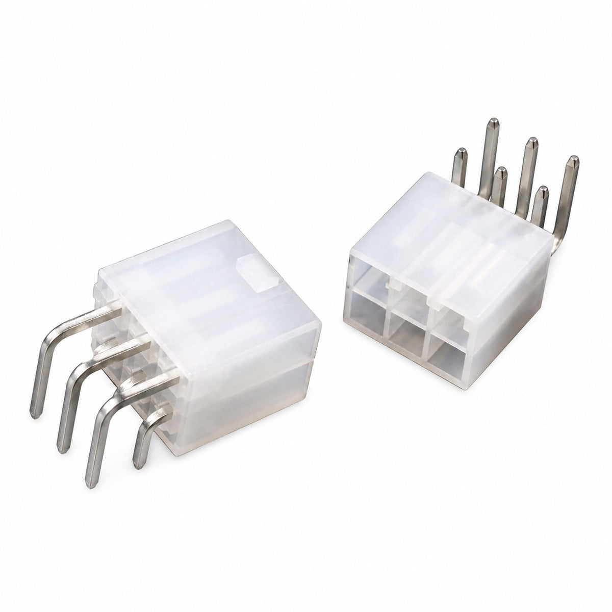 Conector macho curvo de 4.2mm para PCB 5569 - 6 pines-1