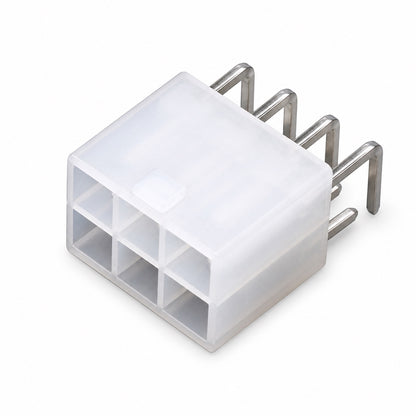 Conector macho curvo de 4.2mm para PCB 5569 - 6 pines-3
