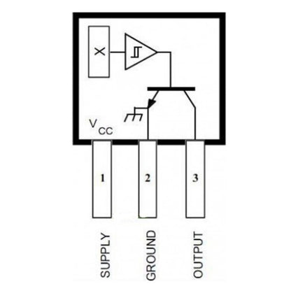 Sensor Efecto Hall Digital OH3144-2