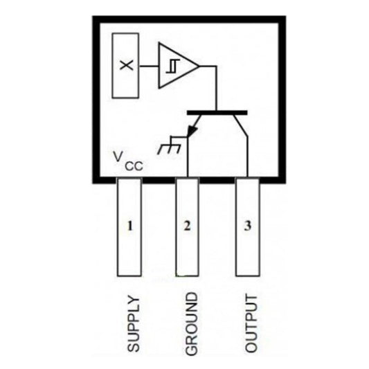 Sensor Efecto Hall Digital OH3144-2