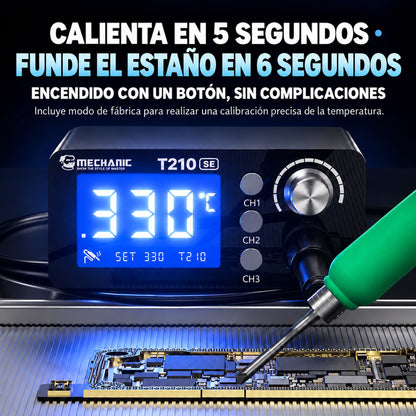Estación de soldadura digital Mechanic T210 SE de 50W-4