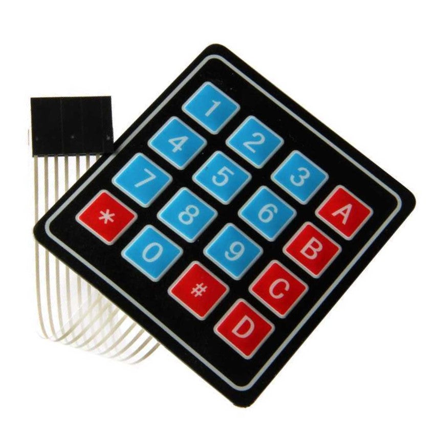 Teclado matricial 4x4 de membrana-1