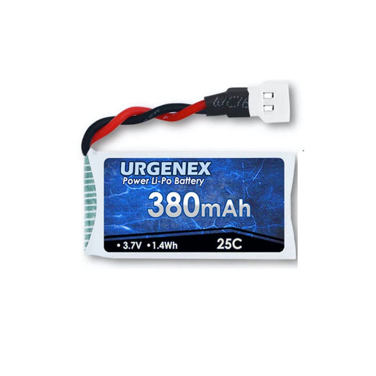 Batería LIPO Urgenex de 3.7V 380 mAh a 25C-1
