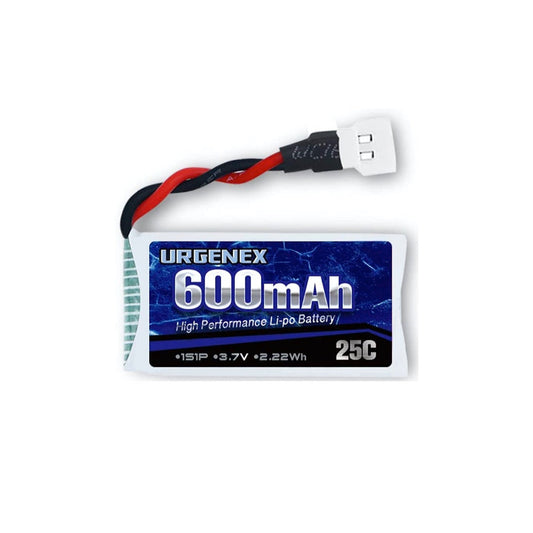 Batería LIPO Urgenex de 3.7V 600 mAh a 25C-1